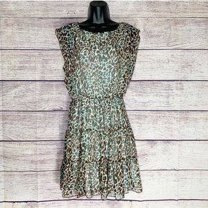 🌵5/$20🌵Speechless animal print tiered mini dress